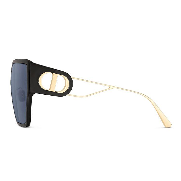 Dior 30 Montaigne Butterfly Sunglasses Unisex sunglasses Black 30MTBUR-12B0
