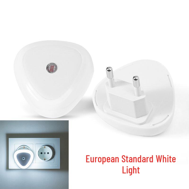 

Нічник з європейською вилкою, керований світлом 0.5W/110-240V