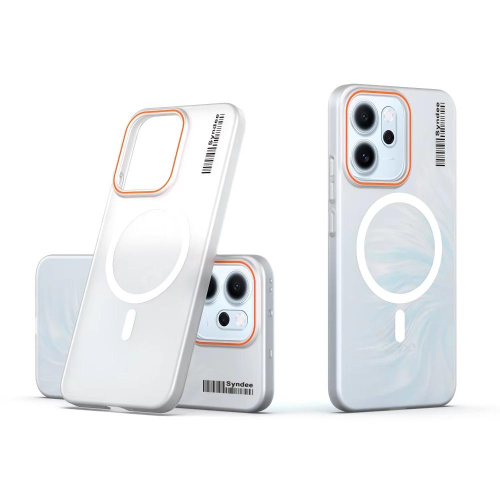Frosted Matte PC Case For OPPO Reno15 14 13 12 11 F Pro Find X9 X8 Pro Ultra Slim Shockproof Transparent Magnetic Charging Cover