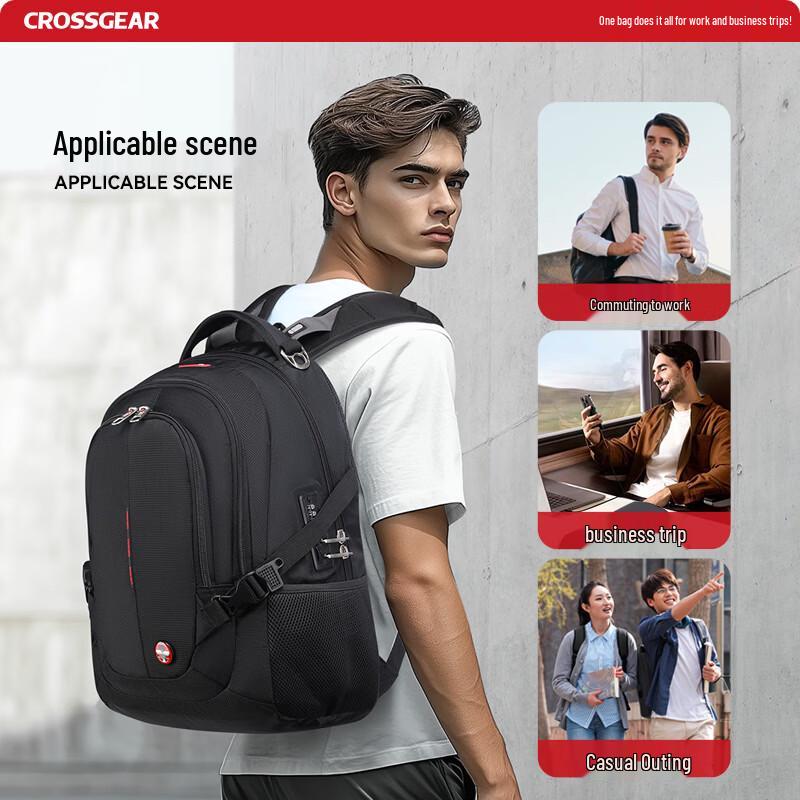 Деловой городской рюкзак CROSSGEAR 16 дюймов