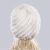 Women Winter Hand Knitted Genuine Mink Fur Hat Natural Warm Good Elasticity Fur Cap Russia Lady Quality Real Mink Fur Hats