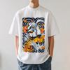 2026 New Gundam Japanese Style Classic Print T-shirt Short Sleeve T-shirt Men's and Women's T-shirt Men's Tops Harajuku