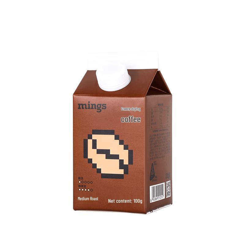 Ming s Instant Freeze-Dried Black Coffee