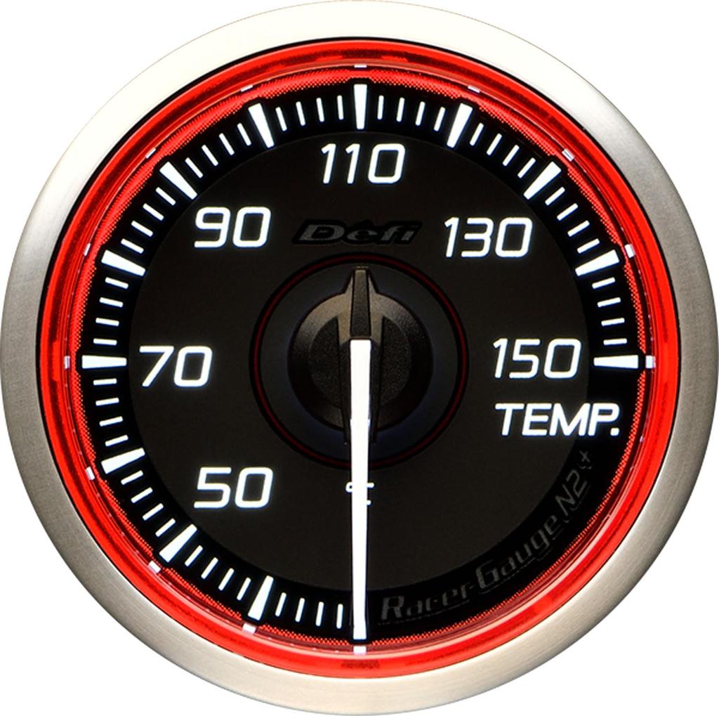Defi Nippon Seiki Racer Gauge 52 Temp Red DF19302 N2+