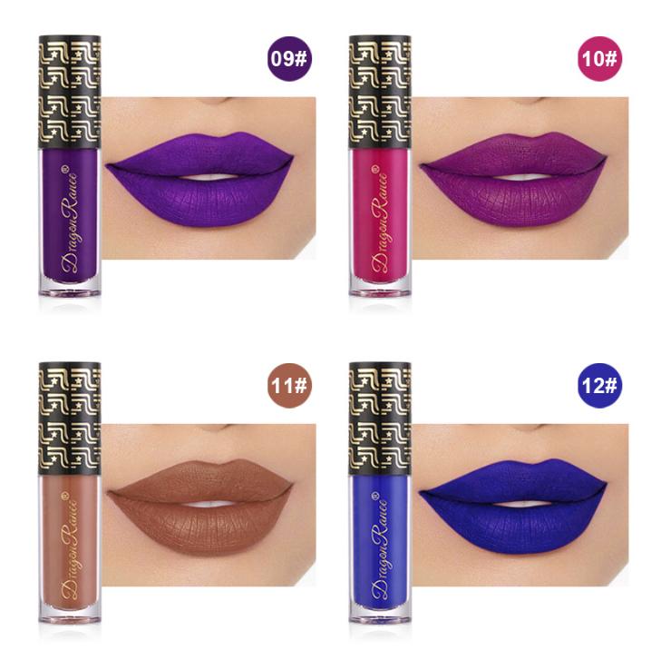 12 Colors Ever-changing Lip Balm Lipstick Long Waterproof Lasting Hygienic Moisturizing Non-stick Cup Lipstick White Black Lipstick