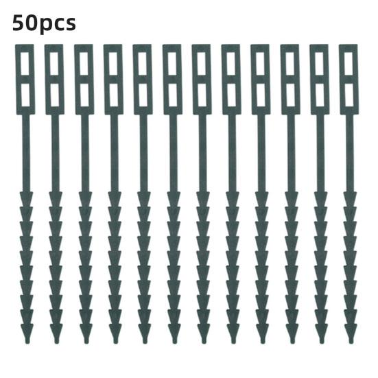 Adjustable Plant Ties Flexible Twist Ties Flexible Gardening Ties Plant Stake Ties for Plant Support Tree Shrub Cable Organization