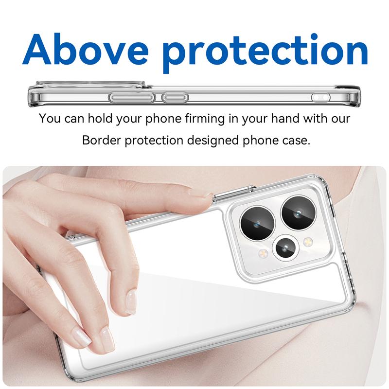 Transparent Case For Realme 15 Case Anti-knock Silicone Colorful Cover Realme 15 Case For Realme 15 Pro Shockproof Phone Case