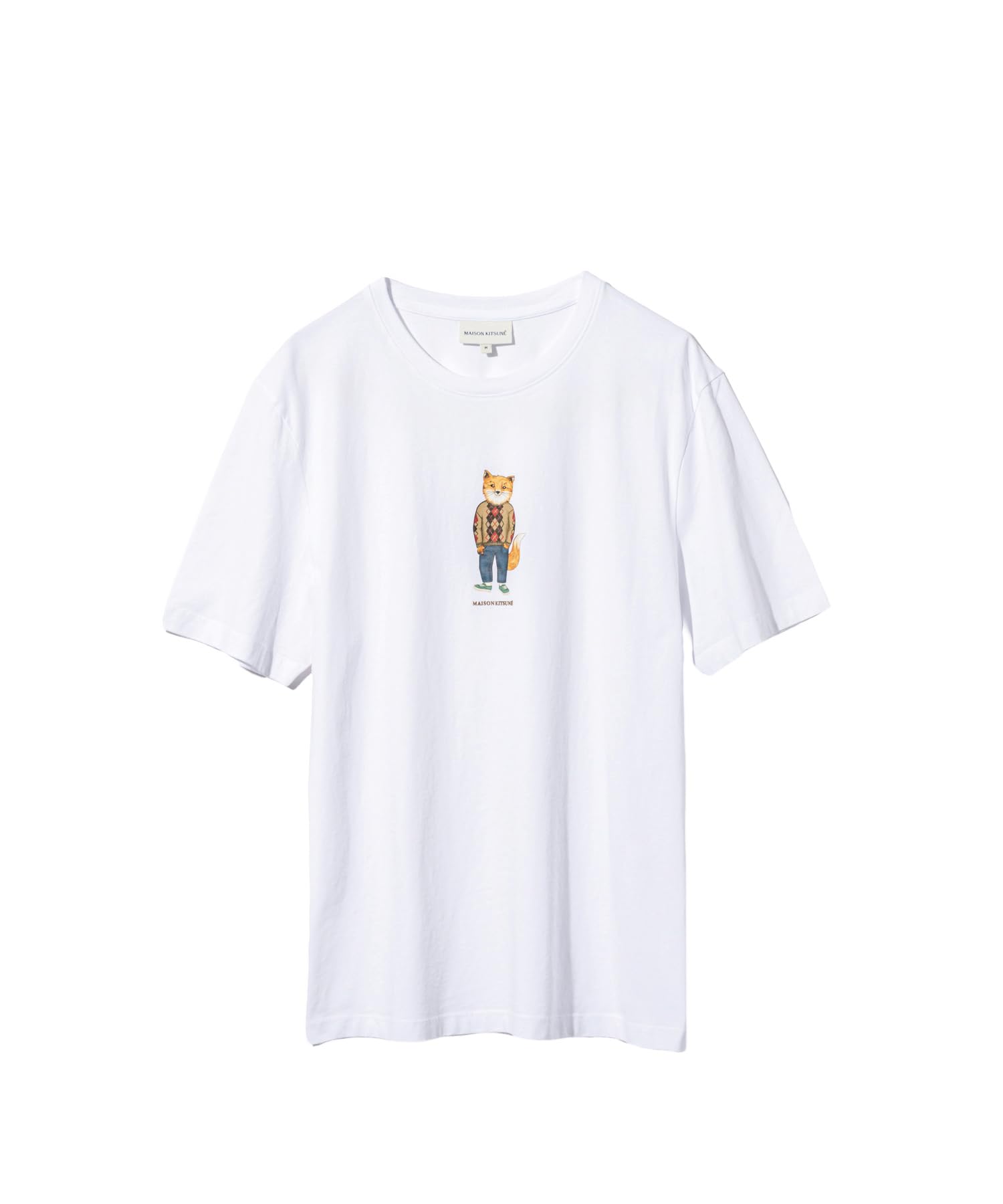 

LM00111KJ0008 Одетый Лис Обычный БЕЛЫЙ M [Maison Kitsune] Футболка Женская [Б/у] белый