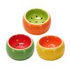 Chinchillas Food Bowl for Small Animals Ceramic Water Bowl for Hamsters Dry Food Dish Bowl Pet Feeding Watering Supplies
