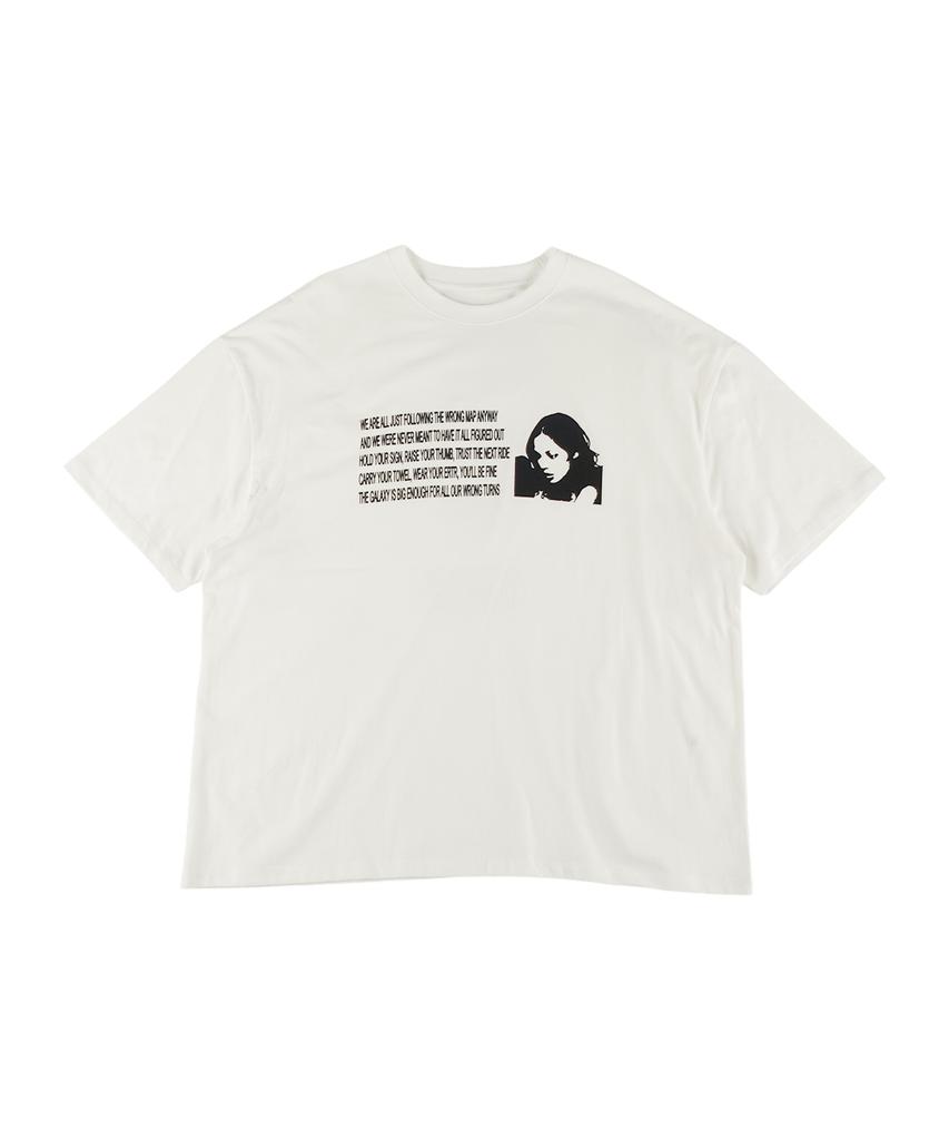 Ialtial Hrt Girl T-Shirt White