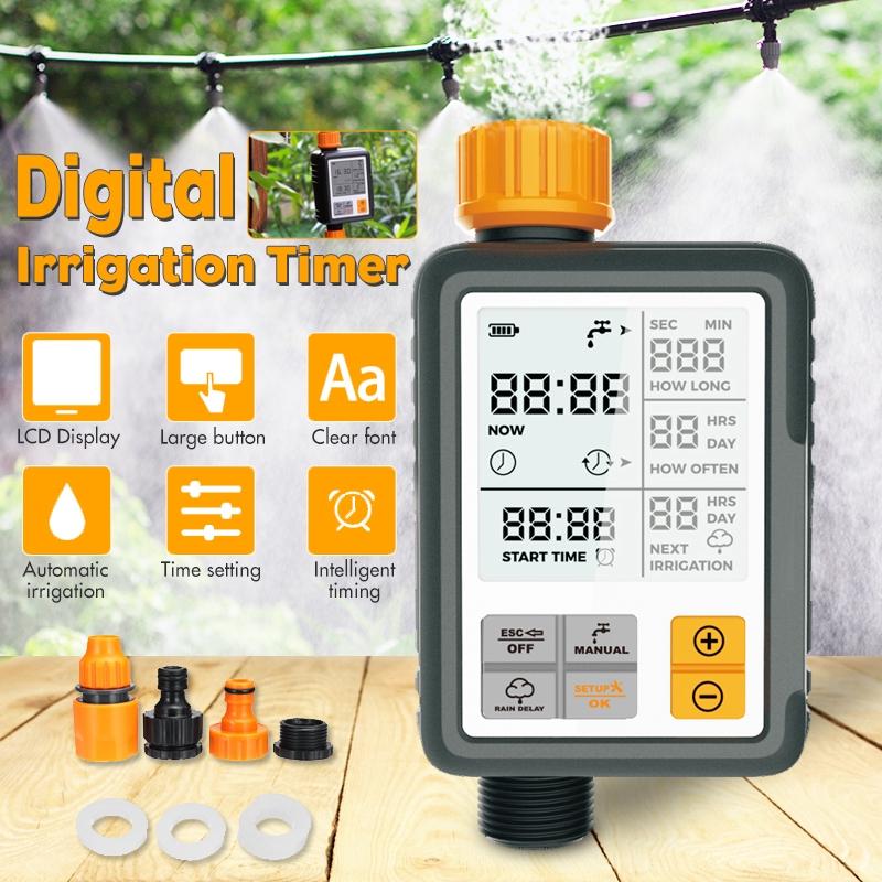 

LCD Electronic irrigation Controllers Water Timer Garden Automatic Watering Timer Home Digital Intelligence Watering