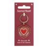 Something Different Sacred Heart Keyring