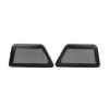2pcs Car Rear Air Vent Conditioner Outlet Dust Cover Trim For BMW IX 40 50 M60   2024 Black Stainless Steel