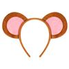 Soft Fabric Mouse Ears Headband For Kids Role Play Costume Accessories Halloween Mouse Costume Headwear