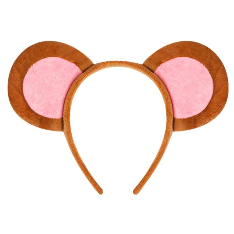 Soft Fabric Mouse Ears Headband For Kids Role Play Costume Accessories Halloween Mouse Costume Headwear