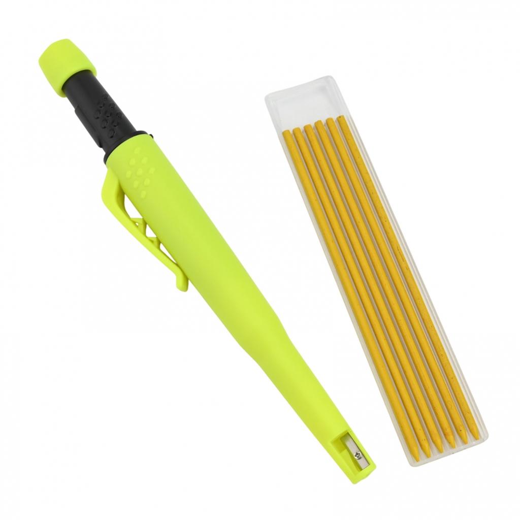 2 Druckbleistifte mit tiefem Loch (8 mm) für Holzbearbeitungs- und Zeichenprojekte