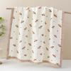 Baby Cotton Gauze Bath Towel Six-Layer High-Density Seersucker Children'S Quilt Baby Children'S Bath Towel Lunch Break Small Bag Towel