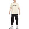 Nike Max90 LeBron Floral Logo Print Crew Neck T-Shirt Men Tops Coconut-Milk FZ8074113