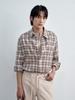 SIECLE Plaid Shirt (Ivory)