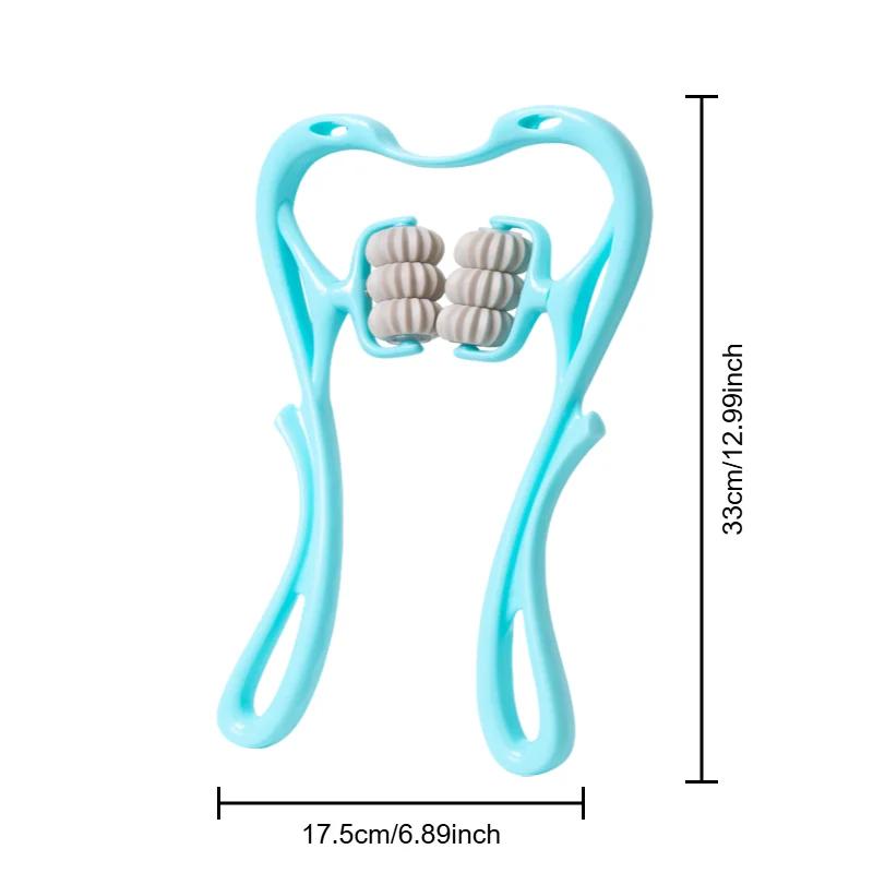 Cervical Vertebra Shoulder And Neck Massage Home Manual Massager Hand-Held Clamping Device Kneading Relaxation Artifact