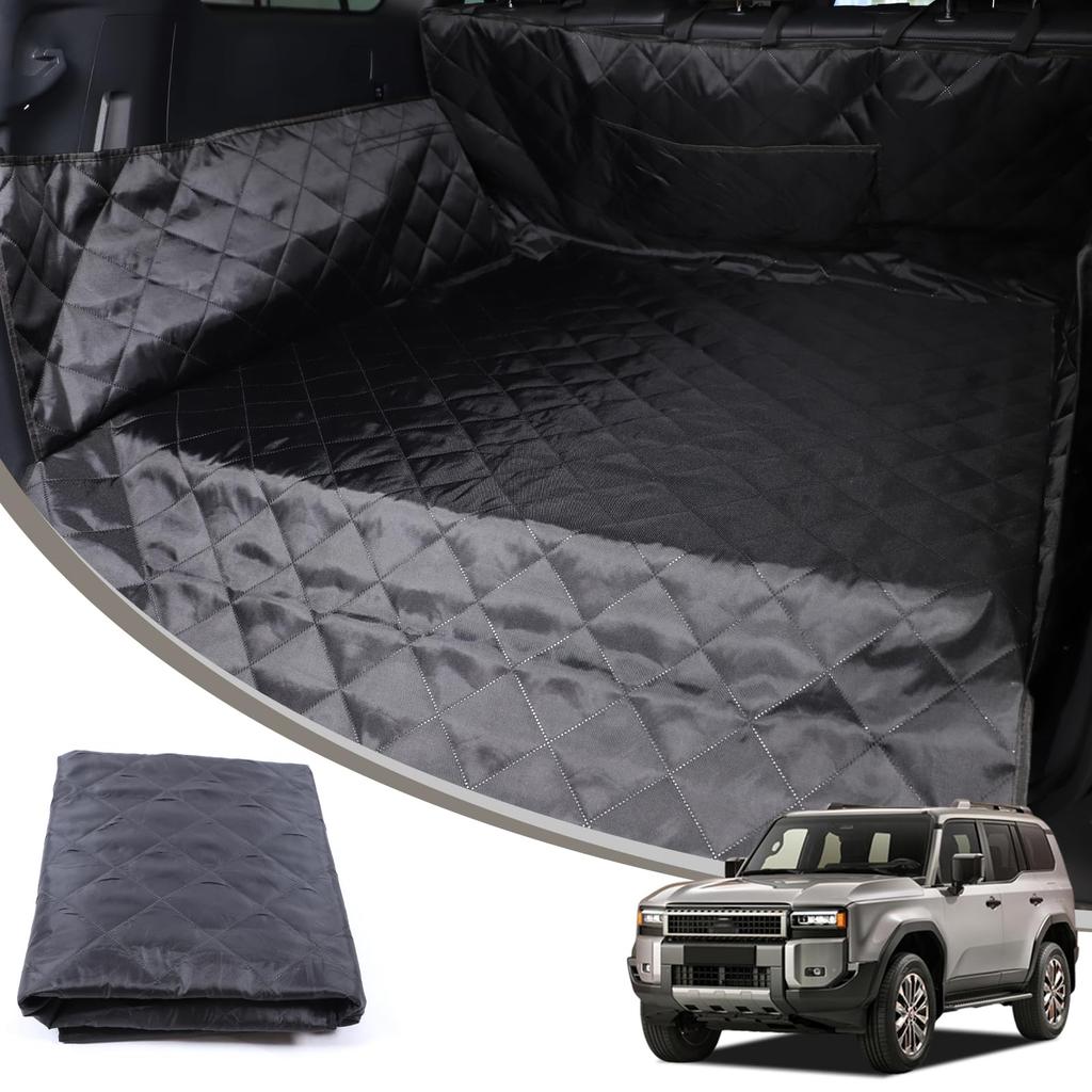 METYOUCAR Pet Mat for Toyota Land Cruiser Trunk Pet Easy Interior Custom Car Supplies 250, Seat, Installation, Foldable, Stain-Resistant, Waterproof,