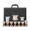 High-End Puyu Light Luxury Dehua White Porcelain Kung Fu Tea Set with Mutton Fat Jade Teapot