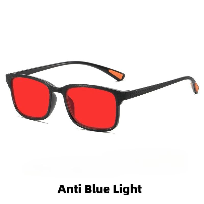 

Men s Square-framed Blue Light Blocking Glasses Women Mirror Fashionable High-end Personalized Glasses Frame UV400 Eyewear Lens