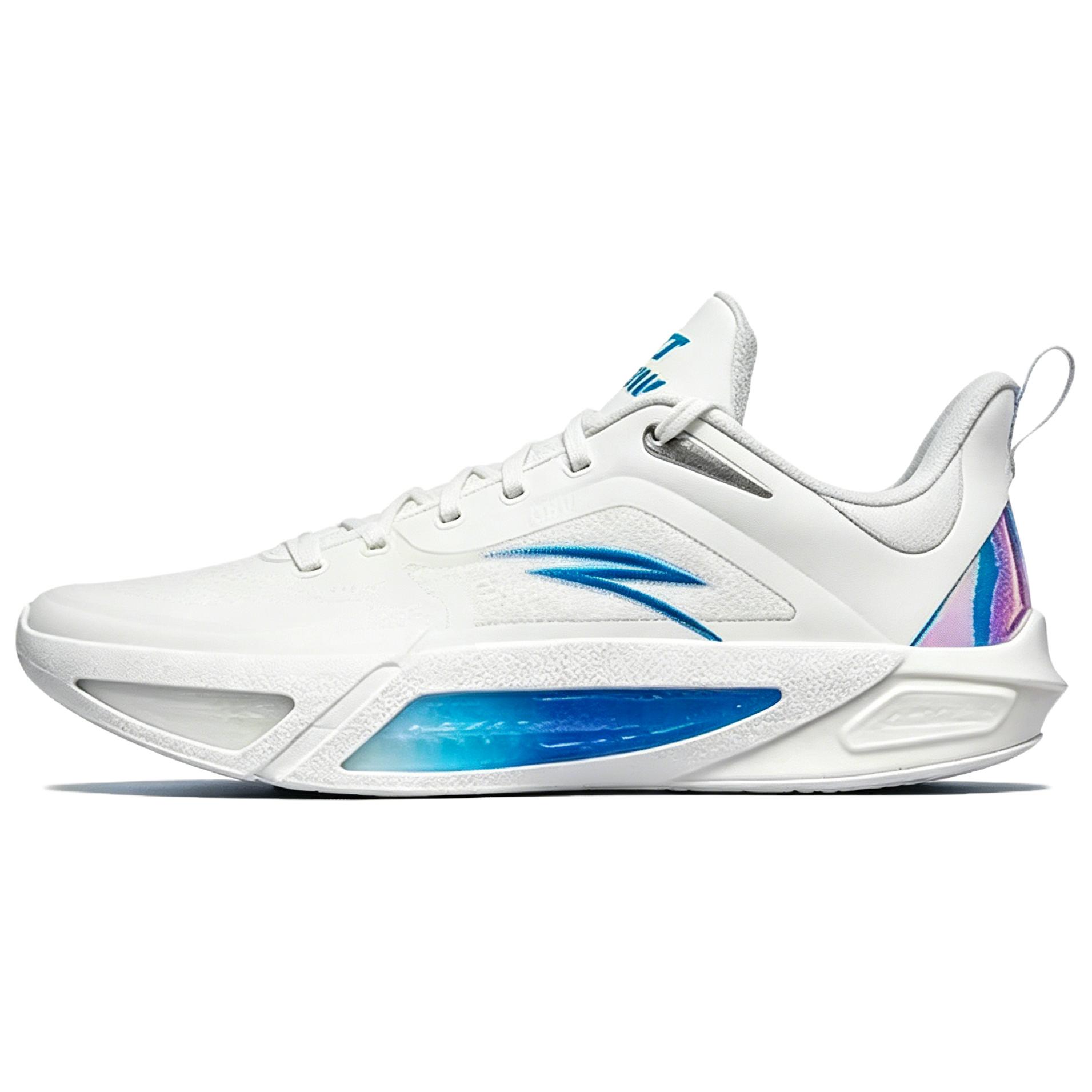 

Anta Speed Decision 7 Fashion Trend Shock Absorption Non-Slip Breathable Low-Top Basketball Shoes Men sneakers White 112611607-3 44
