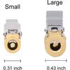 SAFELIFE Brass Air Chuck Closed Flow Tire Chuck Heavy Duty Lock On Tire Inflator Chuck With Clip