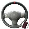 Car Accessories Hand Stitched Microfiber Leather RAV4 2006-2009 Scion XB 2008 Steering Wheel Cover For Toyota Yaris Vios