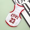 Pet Vest Round Neck Soft Comfortable Breathable Letter Print Summer Pet Cat Dog Sleeveless Clothes Daily Wear