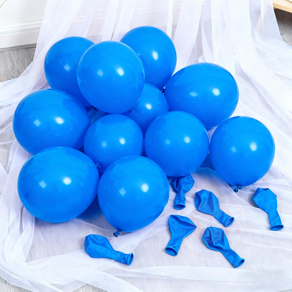 10/50/100pcs 10inch 12inch Latex Balloon White Pink Blue Helium Ball Wedding Adult Birthday Party Decoration Baby Shower Globos