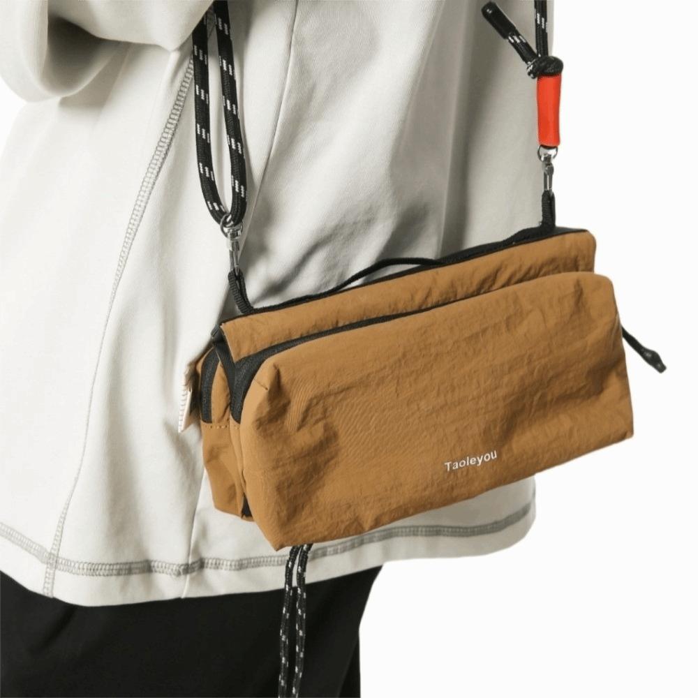 Koreanischer Stil Einzelne Schultertasche Mehrschichtige Wasserflaschentasche Oxford-Stoff Umhängetasche Damen