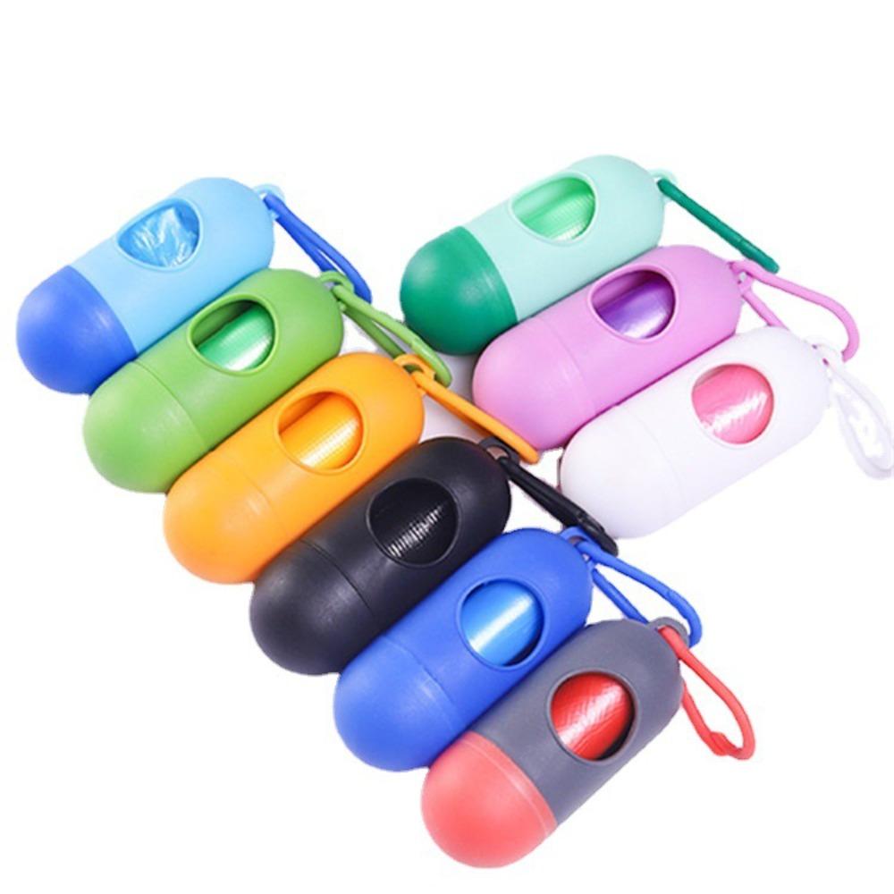 

3 шт. Аксессуары Какашки Пластиковый пакет Пополнение мешка для мусора Диспенсер Капсула Мешок для мусора Одноразовый