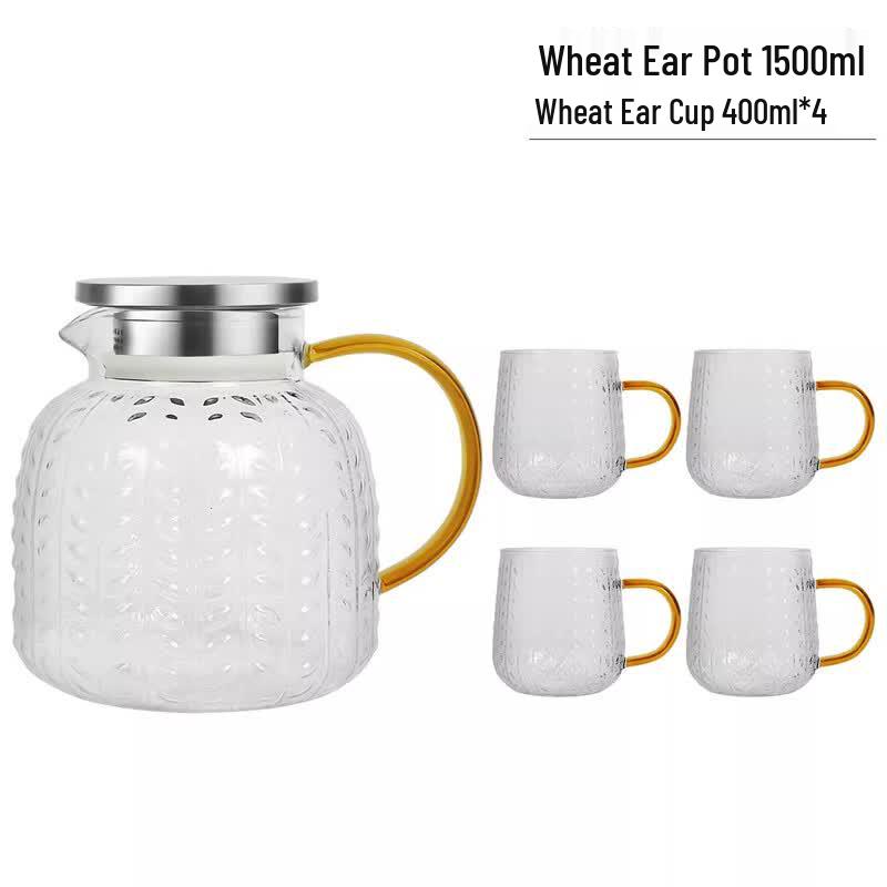 Chaxun Heat-Resistant Glass Pitcher Set