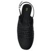 Zara Fashionable Round Toe Woven Backless Flat Casual Shoes Women Shoes Black 13518510800