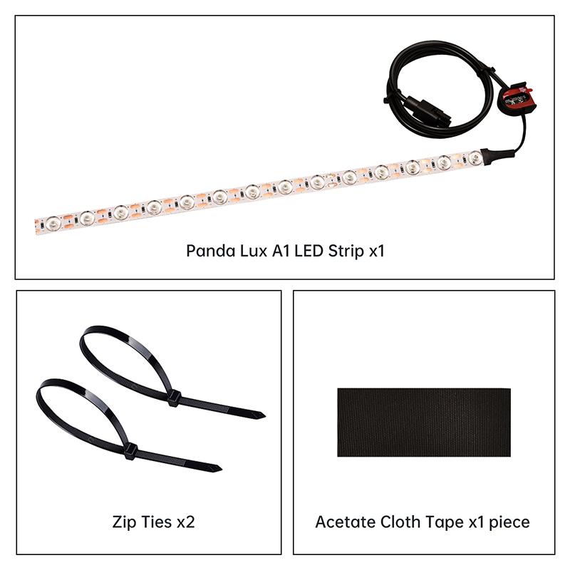 BIGTREETECH For Bambu Lab A1 Mini 3D Printer Upgraded Edition Lighting Strip Original Factory Switch Control Panda Lux