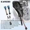 E90 Gear Shift Knob Car LED Lever Handle For BMW E87 E88 E90 E91 E92 E93 /E63 Automatic Transmission Shifter Knob Head Replace
