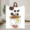 Beauty And The Beast Blanket Single Sided 2DPrint Soft Fluffy Warm Cozy Lightweight Blanket Bedroom Living Room Sofa Travel Gift