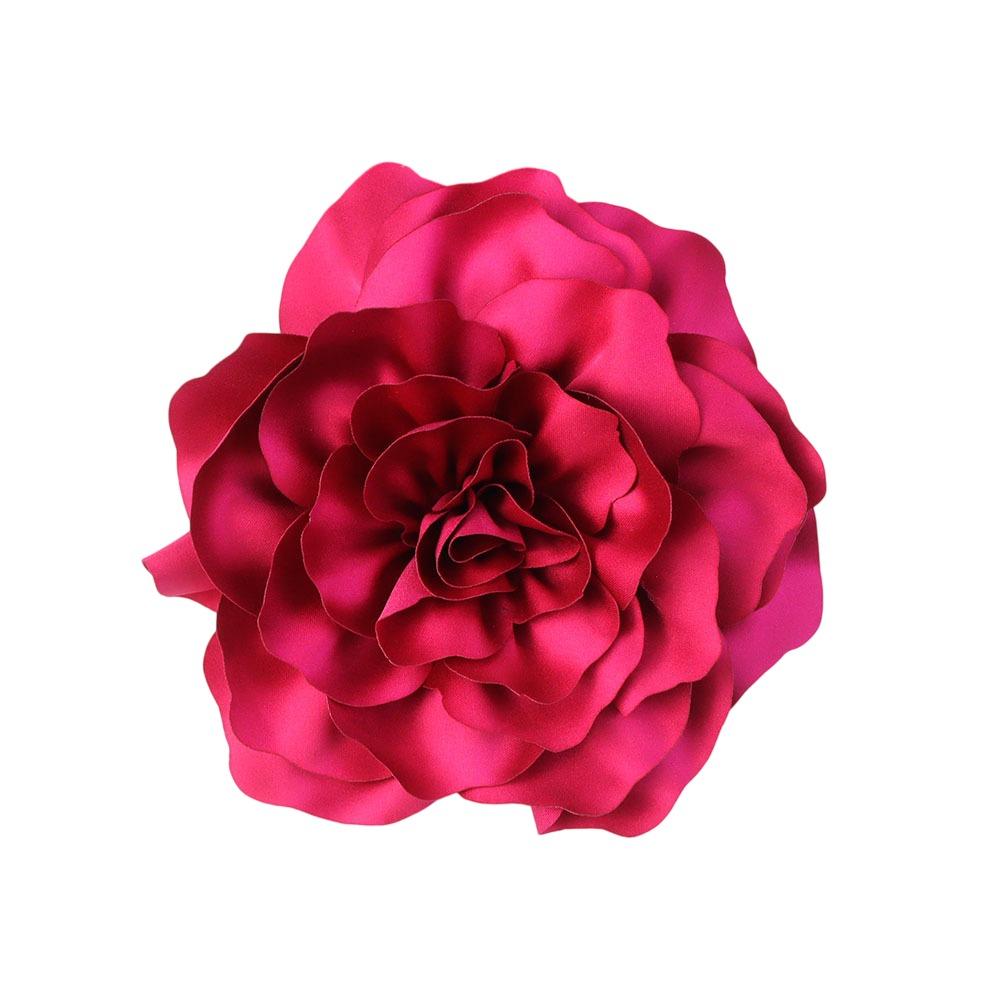 Látkový umělecký ručně vyráběný květinový brož 20cm Velká velikost Šaty Oblek Korsáž Ručně vyráběný doplněk oblečení