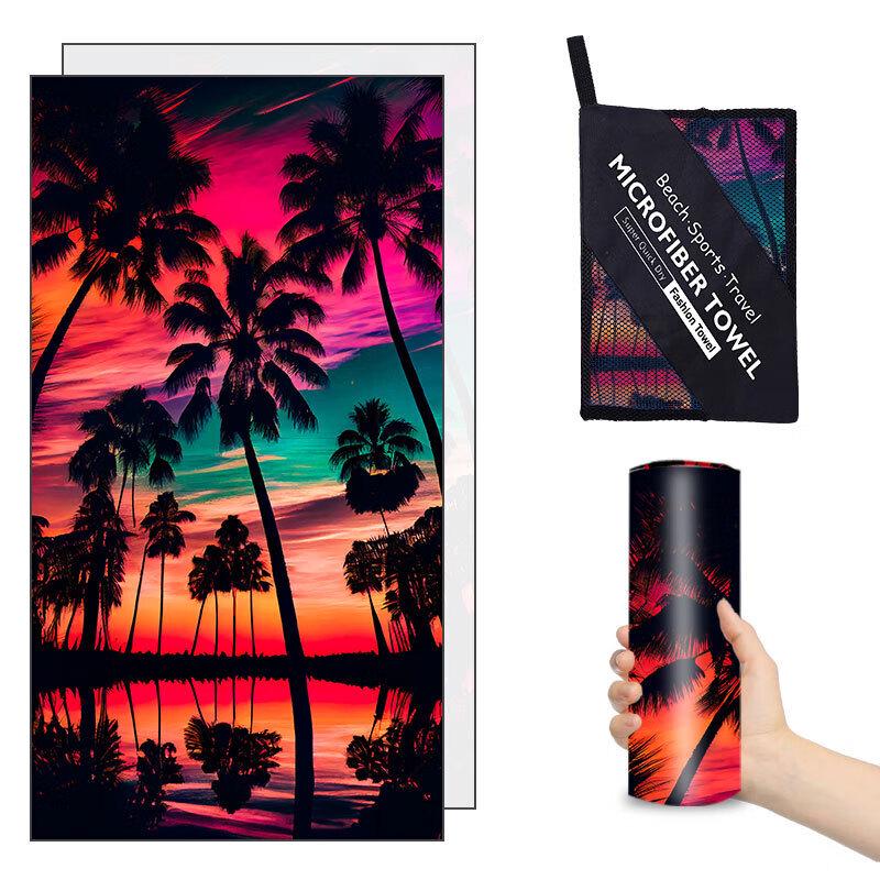 Microfiber Quick Dry Printed Beach Towel