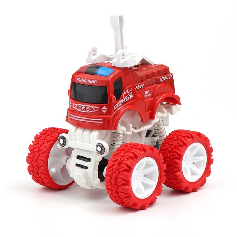 Off Road Vehicle Excavator Crane Dump Truck Fire Truck Children Toys Car For Kids Construction And Rescue Play