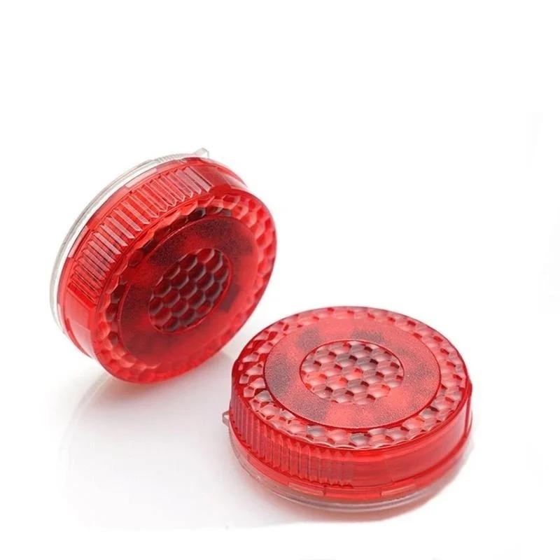 2Pcs/Pack Car Door Opening Warning Sensor Lights Wireless Magnetic Design Bike Led Light Anti Rear-end Collision Safety Lamps