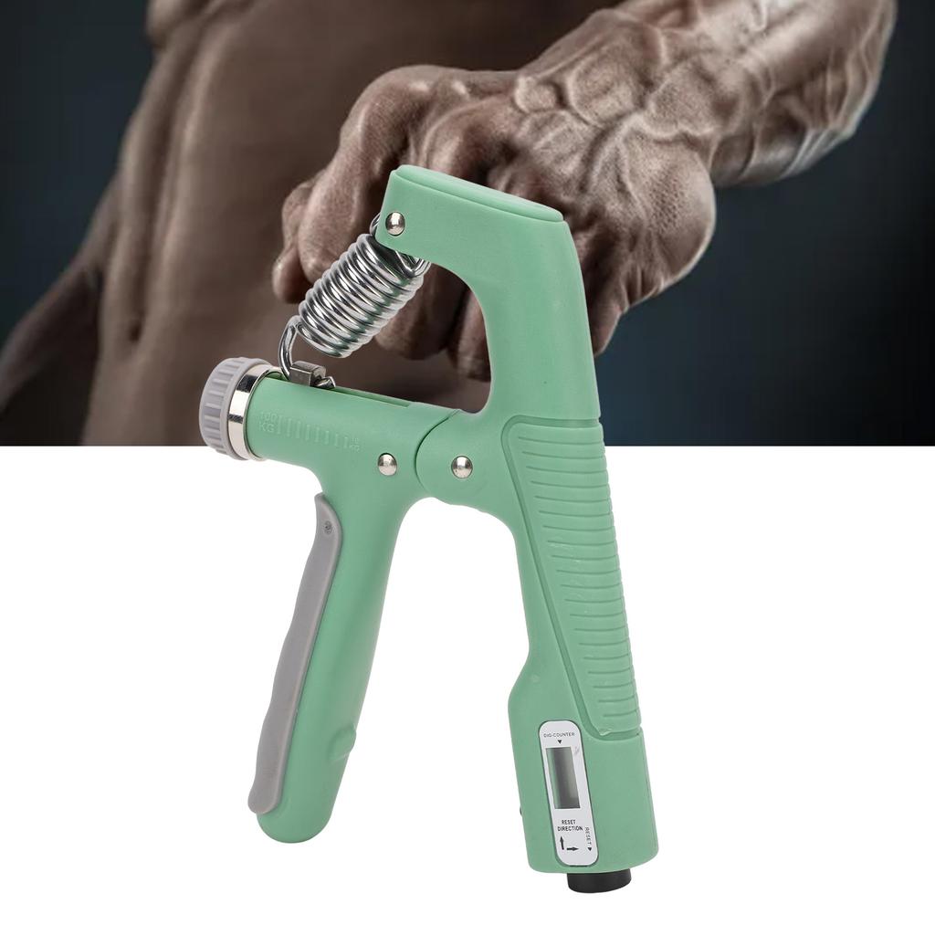 Hand Grip Strengthener with Electronic Counter   PP Steel 10 to 100kg   Forearm   for Muscle Recovery Hand Strength Training