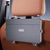 Car Backseat Table Food Tray Organizer With Cup Holder Tissue Box Auto Headrest Table Auto Cup Holder Dinner Tray Car Interior