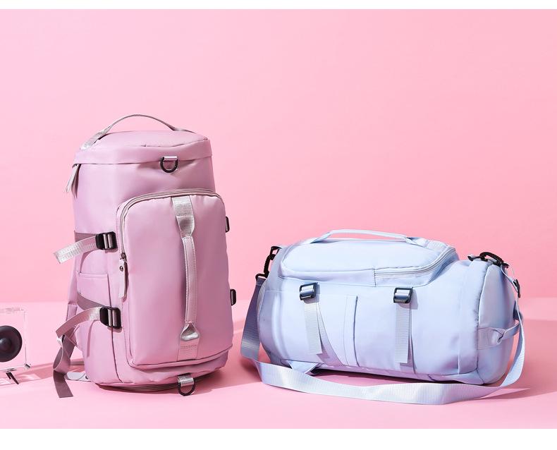 Customizable Large Capacity Travel Bag with Wet/Dry Separation - Ideal for Yoga or Business Trips