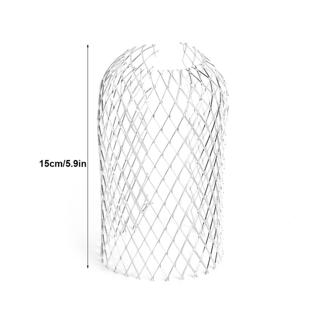 4Pcs Gutter Guard Leaf Filter Strainer Down Spout Strainers Gardening Anti Blocking Tool