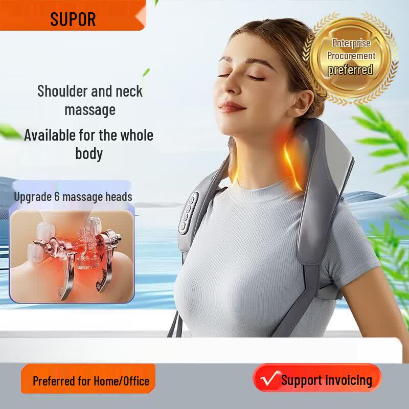 SUPOR Neck and Shoulder Massager CN Plug (adapter Included)