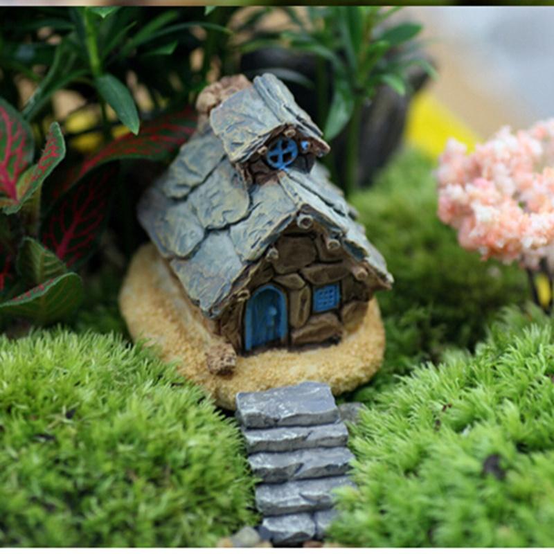 Mini Fairy Garden Miniature House Craft Micro Landscape NEW Decor HOT Y6D4 Mini Fairy Garden Miniature House Craft Micro Landscape NEW Decor HOT Y6D4