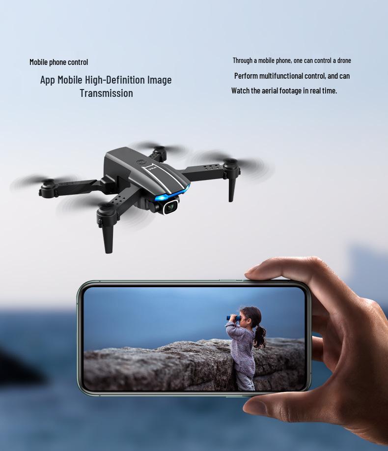 Mini S65 Dual Camera Indoor Drone with Stabilized Flight and Remote Control